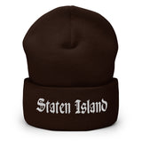 STATEN ISLAND OLD ENGLISH CUFFED BEANIE