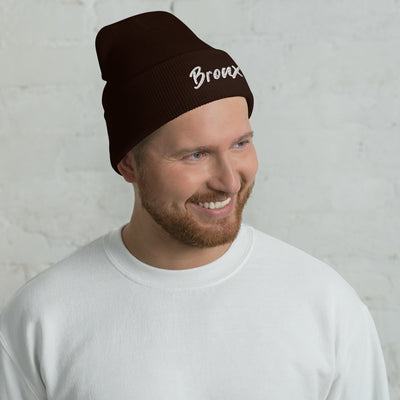 BRONX HANDWRITTEN CUFFED BEANIE