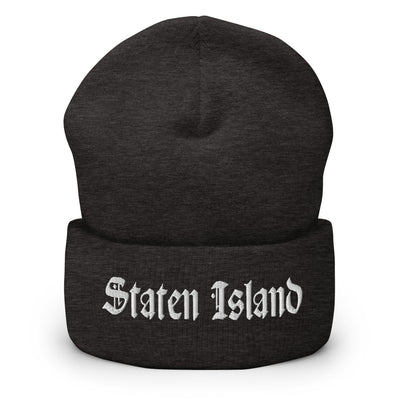 STATEN ISLAND OLD ENGLISH CUFFED BEANIE