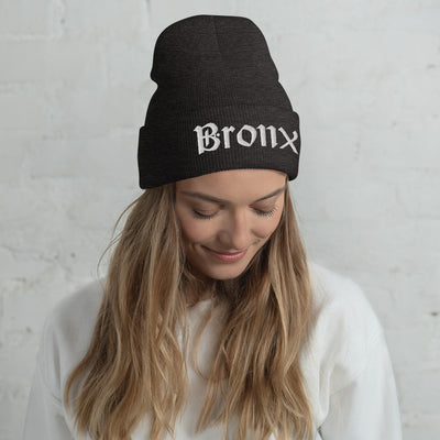 BRONX OLD ENGLISH CUFFED BEANIE