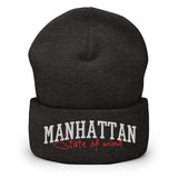 MANHATTAN STATE OF MIND CUFFED BEANIE