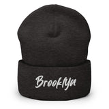 BROOKLYN HANDWRITTEN CUFFED BEANIE