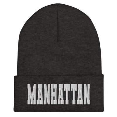 MANHATTAN VARSITY CUFFED BEANIE