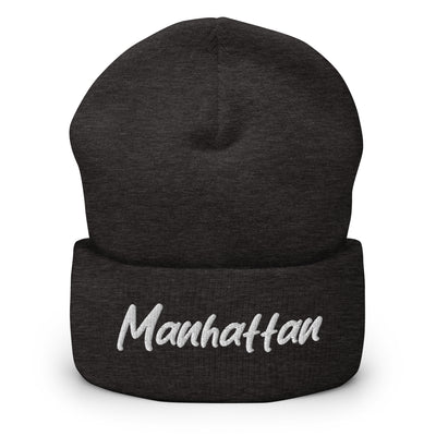 MANHATTAN HANDWRITTEN CUFFED BEANIE