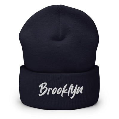 BROOKLYN HANDWRITTEN CUFFED BEANIE