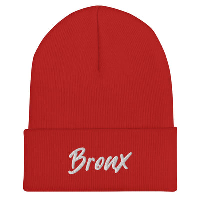 BRONX HANDWRITTEN CUFFED BEANIE