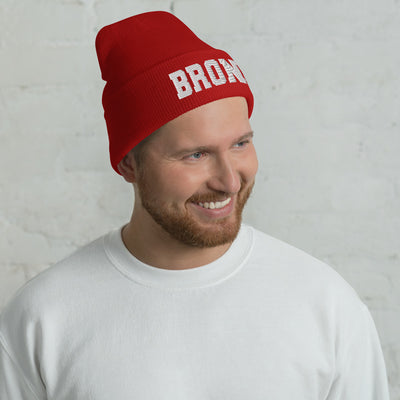 BRONX VARSITY CUFFED BEANIE