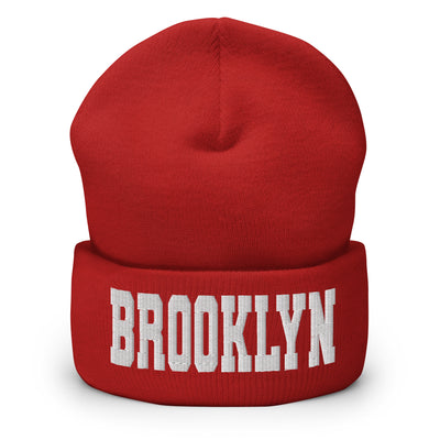 BROOKLYN VARSITY CUFFED BEANIE