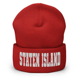 STATEN ISLAND VARSITY CUFFED BEANIE