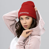 MANHATTAN HANDWRITTEN CUFFED BEANIE