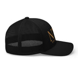 NYC BROOKLYN BLACK RETRO TRUCKER HAT