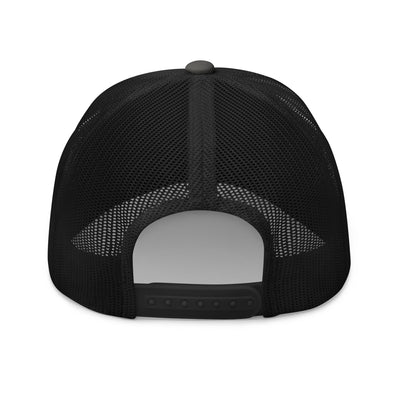 BROOKLYN CHARCOAL AND BLACK RETRO TRUCKER HAT