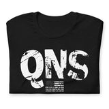 QNS BLACK UNISEX T-SHIRT